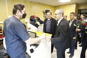 بازدید رییس دانشگاه علوم پزشکی شیراز از بیمارستان نمازی و پایگاه اورژانس 115 بعثت